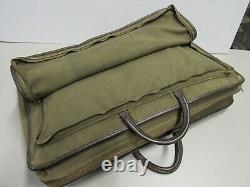 WW2 US Army Air Force Bombardiers Case Bag Type E1 AAF Named