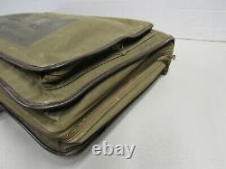 WW2 US Army Air Force Bombardiers Case Bag Type E1 AAF Named