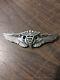 Ww2 Us Army Air Force Flight Surgeon Wings Two Piece Full Sized Sterling