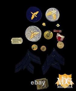WW2 US Army Air Force Grouping CPL Hyman M Miller Jewish Hebrew New York #P457