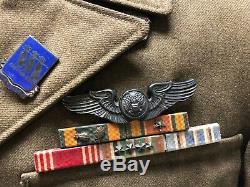 WW2 US Army Air Force Ike Jacket 15th Air Force 301st Bomb Group