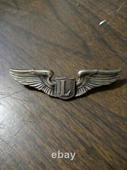WW2 US Army Air Force Liaison Pilot Wing Full Size Sterling