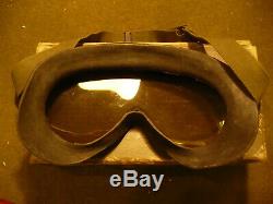 WW2 US Army Air Force Model A-11 Flying Helmet, Radiohead set and B-8 Goggles