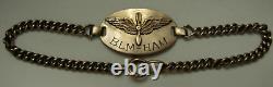 WW2 US Army Air Force WAC ID Bracelet Beatrice Manning A-306636 XB