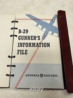 WW2 US Army Air Forces B-29 Gunners Information File Named