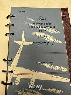WW2 US Army Air Forces B-29 Gunners Information File Named
