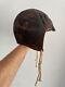 Ww2 Us Army Air Forces B-6 Winter Leather Flight Helmet Size Small