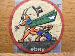 WW2 US Army Airforce L-4 Piper Cub 2nd AAFLTD Leather Patch 6 inch Dia