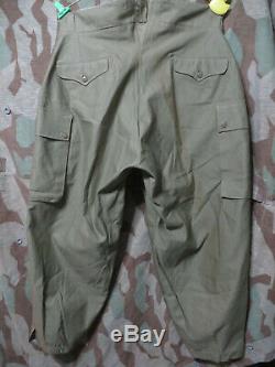 WW2 US Army M1942 Type II 10th Mountain Trousers Pants FSS USGI Vet Waist 34