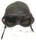 Ww2 Us Army Military Air Force B-8 Flight Flying Goggles Polaroid With Helmet