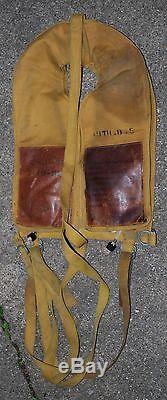 WW2 US USAAF Army Air Force Pilots B-4 Mae Life Preserver Vest. UNIT MARKED