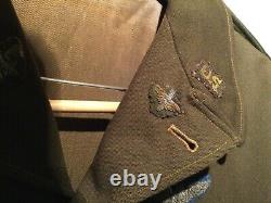 WW2 USAAF 8th 9th Army Air Corps ETO Bullion jacket Large size Original Uniform