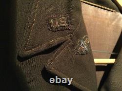 WW2 USAAF 8th 9th Army Air Corps ETO Bullion jacket Large size Original Uniform