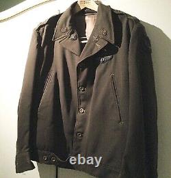 WW2 USAAF 8th 9th Army Air Corps ETO Bullion jacket Large size Original Uniform