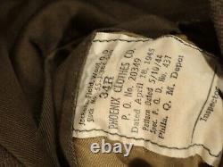 WW2 USAAF 8th Army Air Force Aerial Gunner Ike Jacket Wings Ribbons Crests Nice+