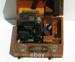 WW2 USAAF Army Air Force Boeing B-17 Bomber Navigator Type A-10A Sextant with Case