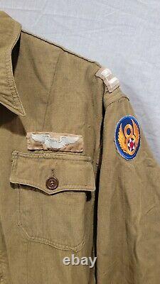 WW2 USAAF Army Air Force Pilot 8th Airforce Captain Overalls