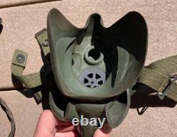 WW2 USAAF US Army Air Force Named Wired Flight Helmet Set Oxygen Mask Goggles