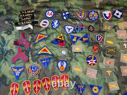 WW2 Vietnam Era US Army Patch Lot Army Air forces / Infantry Divisions