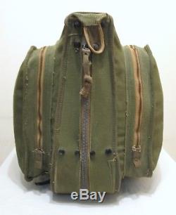 WW2 WWII AAF U. S. Army Air Forces B-4 Canvas Suitcase Excellent Condition