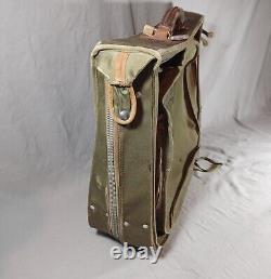 WW2 WWII ARMY AIR FORCE OFFICERS B-4 BAG, Personalized