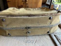 WW2 WWII ARMY AIR FORCE OFFICERS B-4 BAG, Personalized Jorgensen