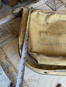 WW2 WWII ARMY AIR FORCE OFFICERS B-4 BAG, Personalized Jorgensen