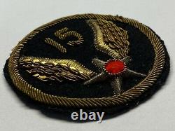 WWII, 15th ARMY AIR FORCE, AAF, BULLION PATCH, THEATER MADE, ORIGINAL, VINTAGE