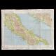 Wwii 1944 Invasion Of Italy Army Air Force European Combat Navigation Map