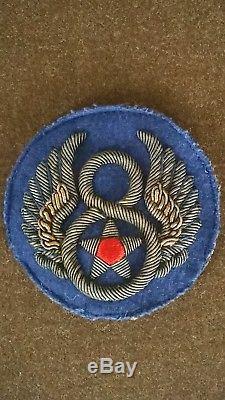 WWII 8th Army Air Force AAF Insignia Theater Made Exquisite Bullion