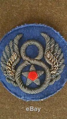 WWII 8th Army Air Force AAF Insignia Theater Made Exquisite Bullion