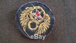 WWII 8th Army Air Force AAF Insignia Theater Made Exquisite Bullion