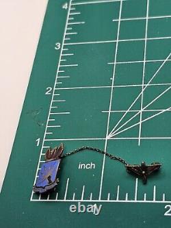 WWII ARMY AIRFORCE 2 PINS- WINGS 925 Vintage