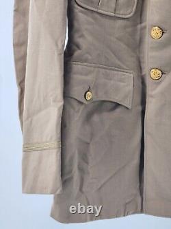 WWII ARMY Air Force COAT UNIFORMS khaki