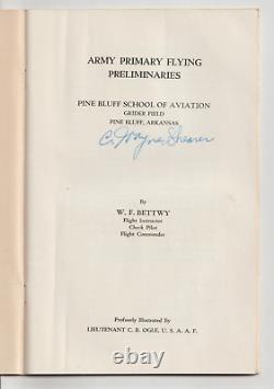 WWII Army Air Forces Primary Flying Student Flight Book Pine Bluff Arkansas 1944