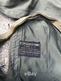 WWII Army Air Forces Vest Emergency Sustenance Type C-1 Lite Manufacturing Co