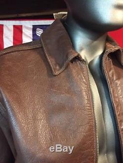 WWII Eastman A-2 a2 AAF Jacket Army Air Forces size 40 Nice