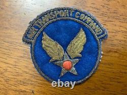 WWII Era Army Air Force Air Transport Command Bullion Patch German Made