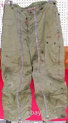 WWII Flight Trousers US Army Air Force B-17 Bomber Pants Type A-11 Spec 3219 LSL