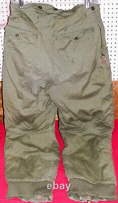 WWII Flight Trousers US Army Air Force B-17 Bomber Pants Type A-11 Spec 3219 LSL