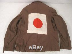 WWII Japanese Imperial Army Air Force Pilot Summer Flight Suit Dtd 1943 RARE