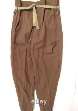 WWII Japanese Imperial Army Air Force Pilot Summer Flight Suit Dtd 1943 RARE