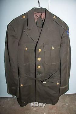 WWII Jolly Roger Archive #01b 1944 5th Army Air Force Uniform Jacket & Pants
