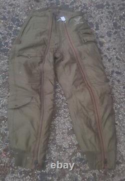 (WWII/Korean) U. S. Army Air Force Type A-11A Fur Lined Flight Pants Size 32