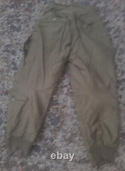 (WWII/Korean) U. S. Army Air Force Type A-11A Fur Lined Flight Pants Size 32