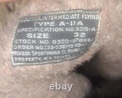 (WWII/Korean) U. S. Army Air Force Type A-11A Fur Lined Flight Pants Size 32