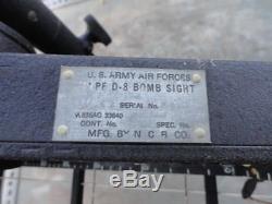 WWII National Cash Register Army Air Forces D-8 Bomb Sight