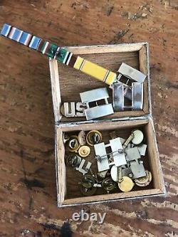 WWII Officers Army Air Force Uniform Medals Badges West Point Robe Lot Large Lot