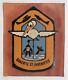 Wwii U. S. 5th Army Air Force Rare Pilot 6th Ers Ww2 Leather Flight Jacket Patch