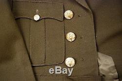 WWII U. S. ARMY AIR CORPS CBI/8th AIR FORCE OFFICERS UNIFORM JACKET